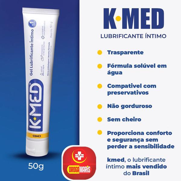 Imagem de KIT 4 K-Med gel para lubrificação íntima 50gr