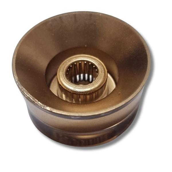 Imagem de Kit 4 Knob Guitarra SG Les Paul Dourado Números Brancos 0600