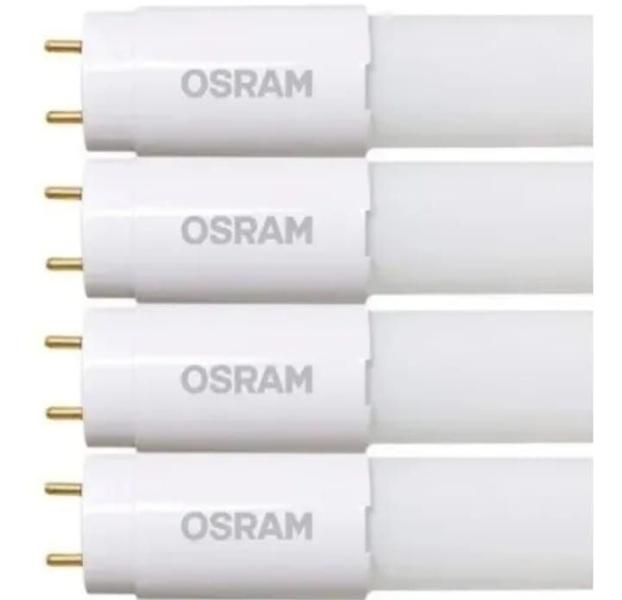 Imagem de Kit 4 Lâmpadas Led Tubular Osram 9w(Eq18)950L 5000k Luz Fria