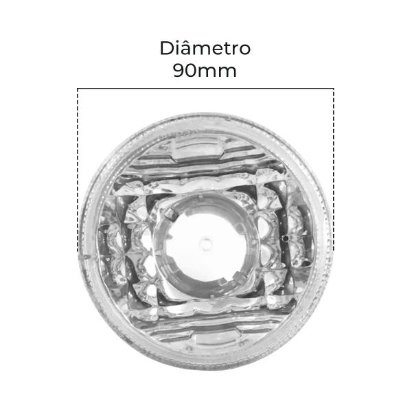 Imagem de Kit 4 Lanterna L200 Outdoor Savana Tr4 2004/cristal Vermelha