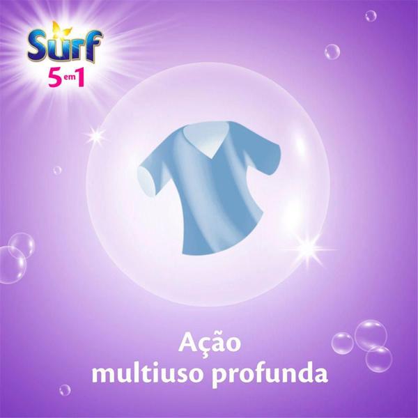 Imagem de Kit 4 Lava-Roupas Líquido Surf  5 em 1 Lavanda 3L