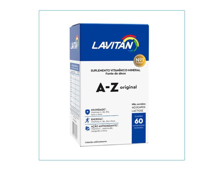 Imagem de Kit 4 Lavitan A-Z Original Com 60 Comprimidos - Cimed