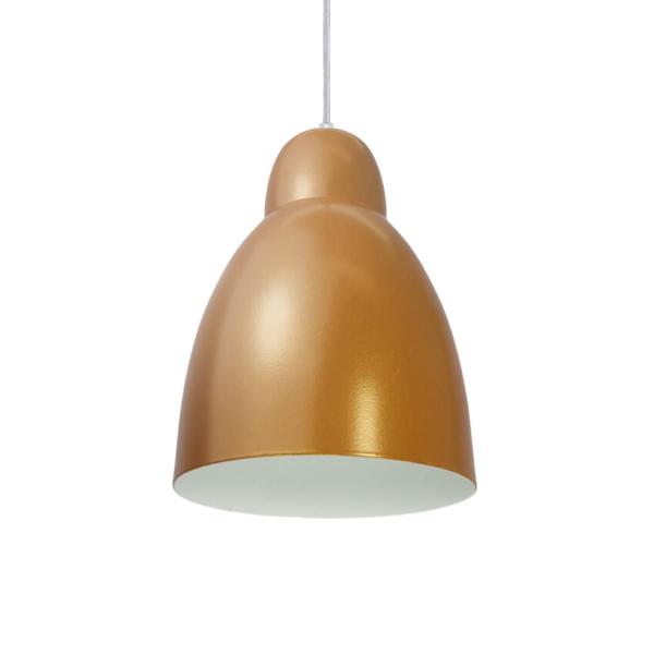 Kit 4 Luminária Pendente Bala Verniz Com Interior Branco Brilho Com Fiação 110/220v - Luminárias Navarro Imagem de Kit 4 Luminária Pendente Bala Verniz Com Interior Branco Brilho Com Fiação 110/220v