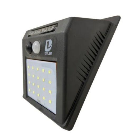 KIT 4 Luminaria Refletor Arandela Com Painel Solar 20 Led's Com Sensor De Movimento Prova D' Água Imagem de KIT 4 Luminaria Refletor Arandela Com Painel Solar 20 Led's Com Sensor De Movimento Prova D' Água