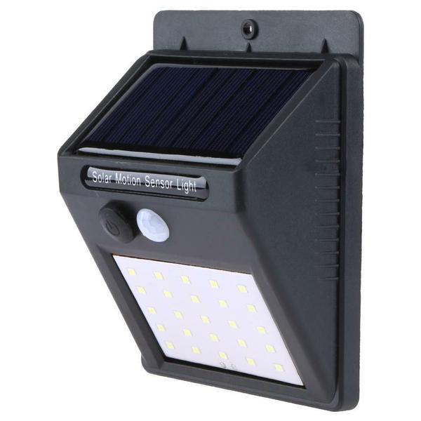 Kit 4 Luminária Solar 25 Leds Sensor de Presença movimento acendimento automático GT511 - Lorben Imagem de Kit 4 Luminária Solar 25 Leds Sensor de Presença movimento acendimento automático GT511 - Lorben