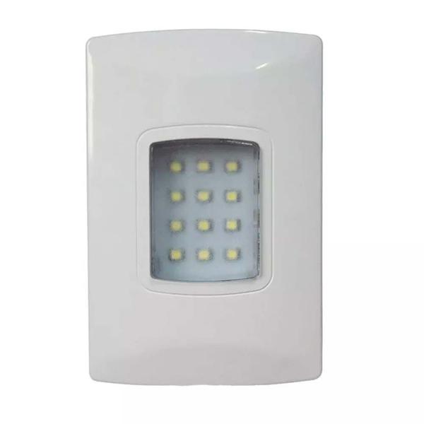 Imagem de KIT 4 Luz De Emergência Led Embutir 4x2 100 Lumens Segurimax