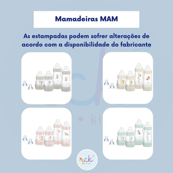 Imagem de Kit 4 Mamadeiras Mam Anticólica Easy Start Gift Set