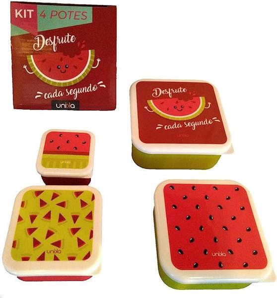 Imagem de Kit 4 Marmitas - Desfrute Ref. 1206