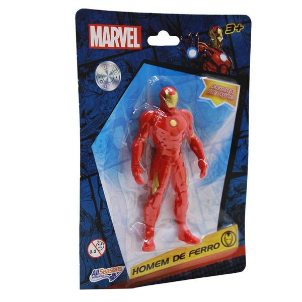 Imagem de Kit 4 Mini Bonecos Marvel Os Vingadores Brinquedo De Ação