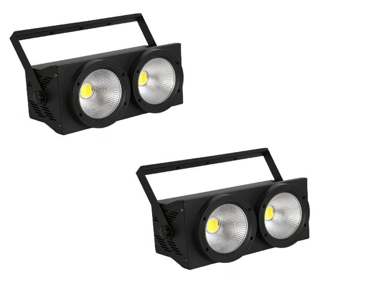 Imagem de Kit 4 mini brut de led 2 lampadas 200w one light