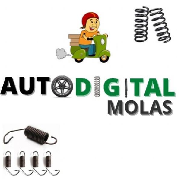 Imagem de Kit 4 Molas Trava Trilho Central Banco Vw Gol Voyage Santana