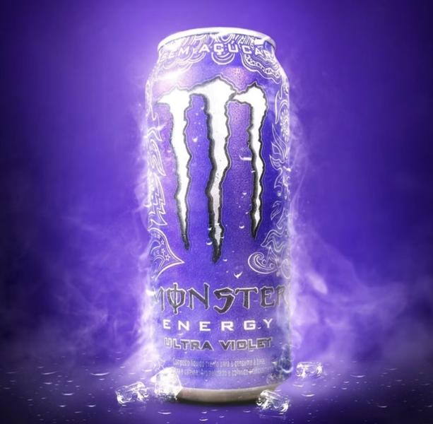 Imagem de Kit 4 Monster Energy Ultra Violet 473ml