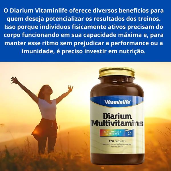 Imagem de Kit 4 Multivitamínico Polivitaminico Diarium Vitaminlife 120