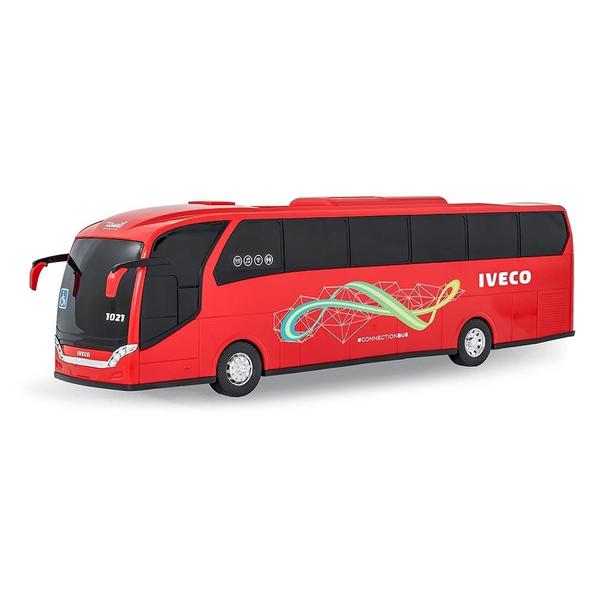 Imagem de Kit 4 Onibus Brinquedo Miniatura Iveco Brinquedo Para Criança Cor: aleatório