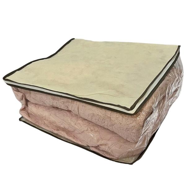 Kit 4 Organizador Para Guarda Roupa Multiuso Marfim G - 123 Organizei Imagem de Kit 4 Organizador Para Guarda Roupa Multiuso Marfim G