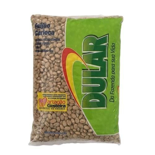 Kit 4 Pacotes De Feijão Carioca Dular - 1Kg Imagem de Kit 4 Pacotes De Feijão Carioca Dular - 1Kg