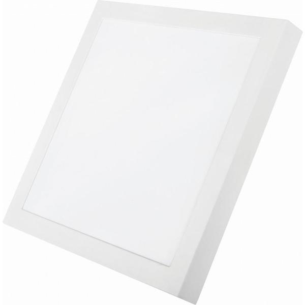 Imagem de Kit 4 Painel LED Plafon Sobrepor 30W Quadrado Branco Quente