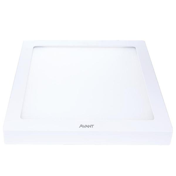 Imagem de Kit 4 Painel LED Plafon Sobrepor Leve 24W Quad Branco Frio