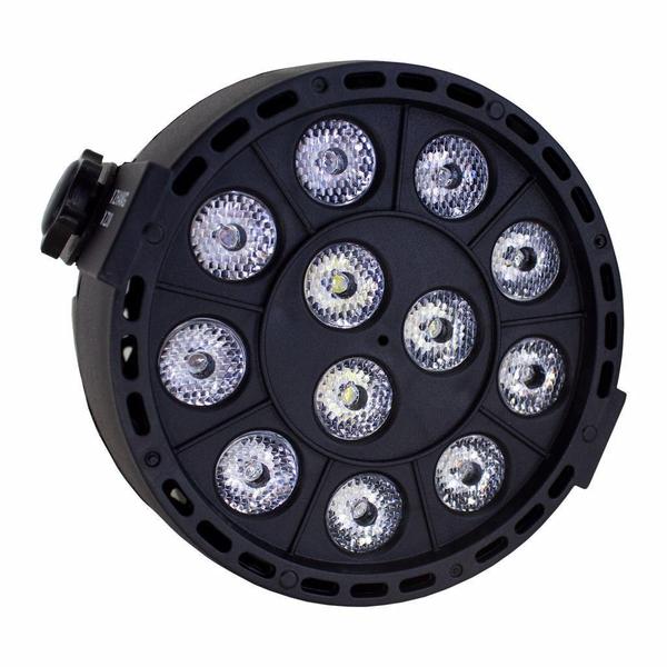 Imagem de Kit 4 Par Led 12 Leds De 1W Rgbw Dmx Luatech