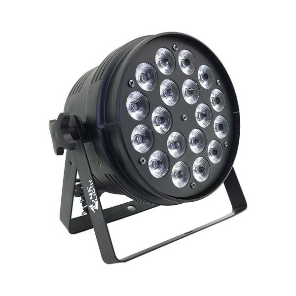 Imagem de Kit 4 Par Led 18X15W 5In1 Rgbwa Slim Indoor One Light