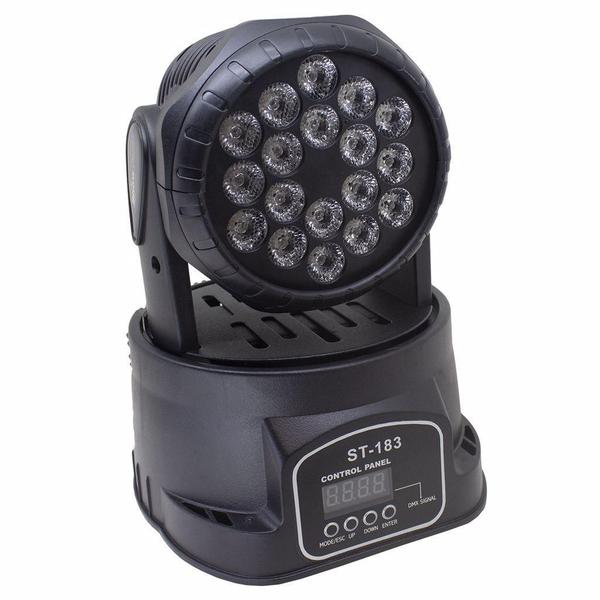 Imagem de Kit 4 Par Led Slim Rgbw 18X12W Full+ 2 Mini Spider + Dmx 512