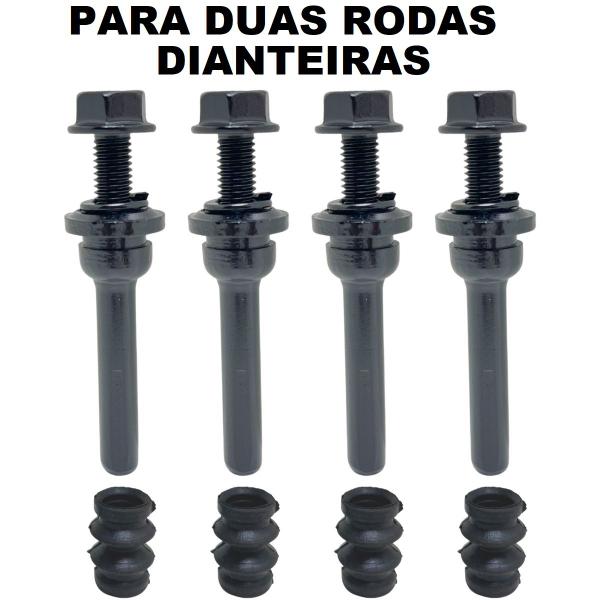 Imagem de Kit 4 parafuso pino guia pinça freio sistema varga gol parati saveiro bola g2 g3 g4 95 a 12 - corsa classic g1 94 a 03