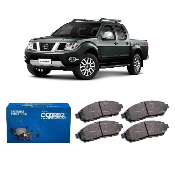 Imagem de Kit 4 Pastilha Freio Diant City Express/ Nissan Frontier/...