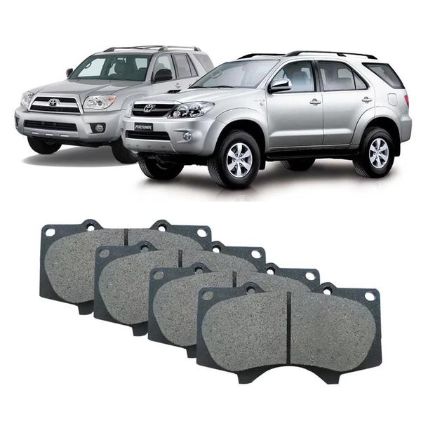 Imagem de Kit 4 Pastilha Freio Diant Lexus/ Pajero Full 4 Runner