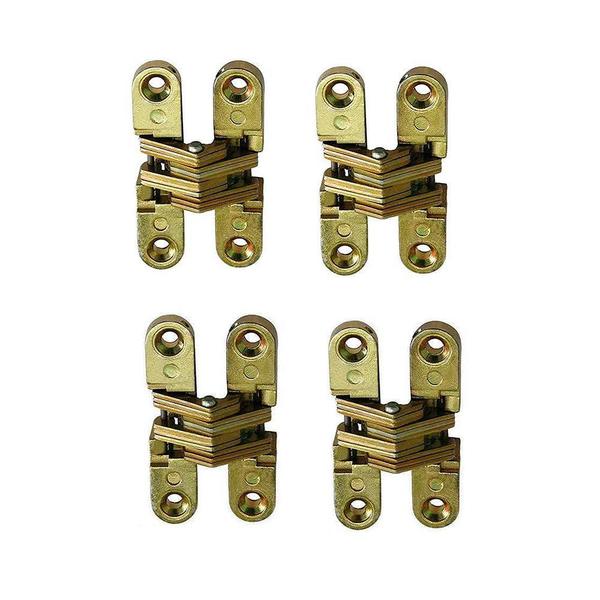 Kit 4 Pçs Dobradiça Invisível Corpo Liga p/ Porta 60MM Rayco Imagem de Kit 4 Pçs Dobradiça Invisível Corpo Liga p/ Porta 60MM Rayco