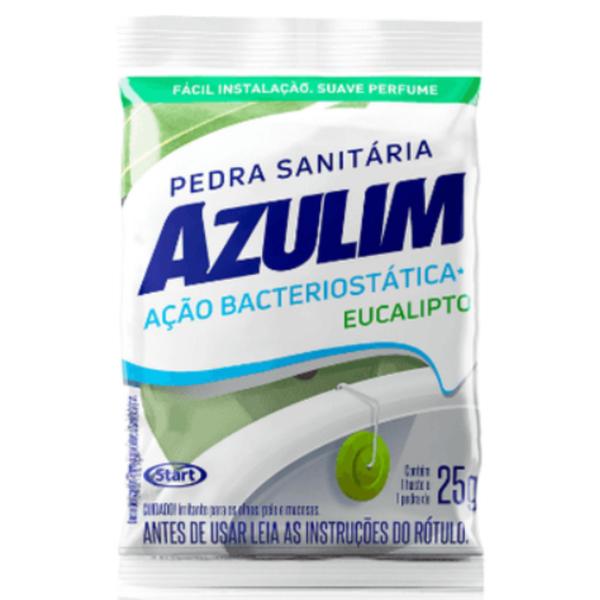 Imagem de Kit 4 Pedras Sanitárias 25g Lavanda Floral Jasmim Eucalipto Azulim Limpeza Profunda