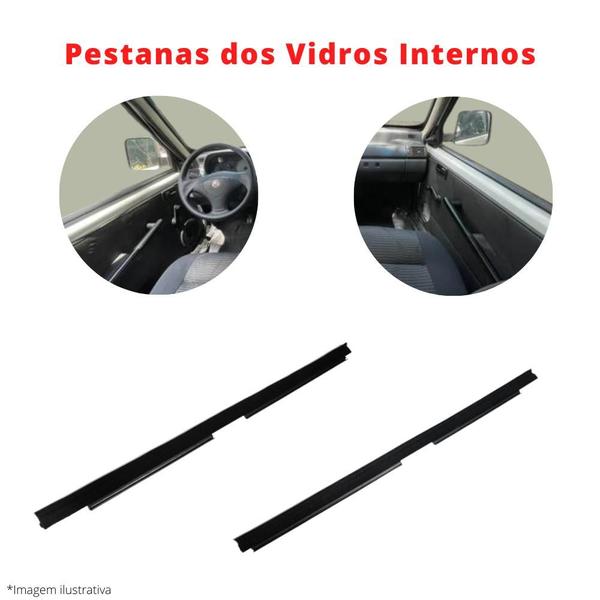 Imagem de Kit 4 Pestana Externa Interna Fiorino G1 G2 Todas Exceto New