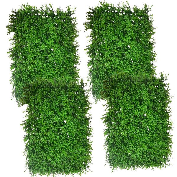 Imagem de Kit 4 Placas Artificial Jardim Vertical 40x60cm - Vencedor