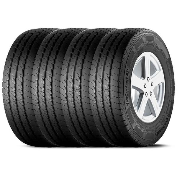 Imagem de Kit 4 Pneu Continental Aro 15 205/70r15 106/104r Vancontact Ap