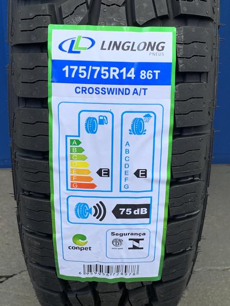 Imagem de Kit 4 pneus 175/75r14 86t crosswind a/t linglong