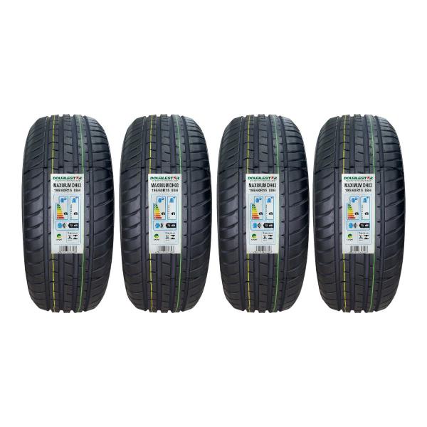 Imagem de Kit 4 Pneus 195/60R15 88H Doublestar Aro 15