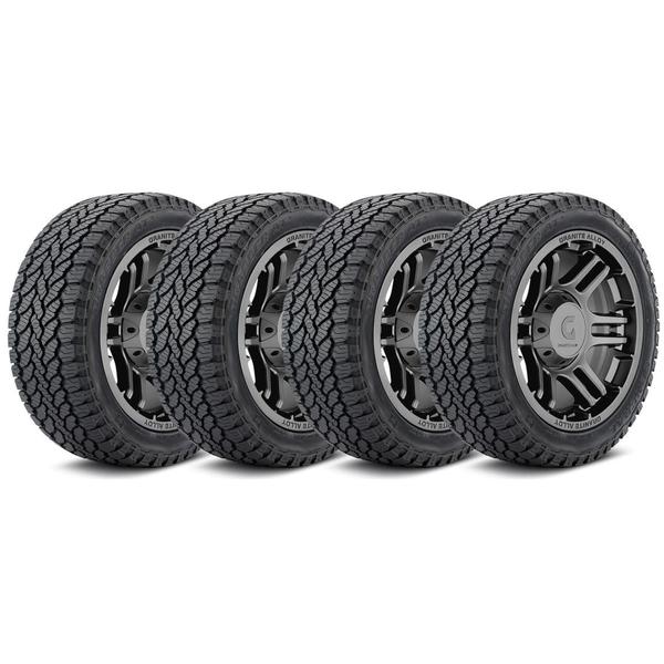 Imagem de Kit 4 Pneus 215/60R17 Grabber AT3 General Tire 96H Aro 17