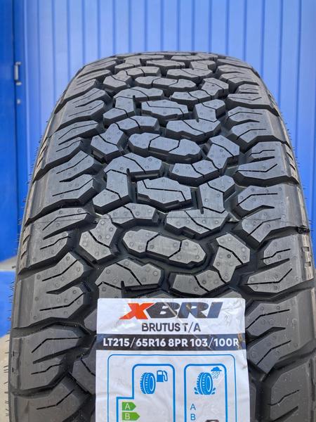 Imagem de Kit 4 pneus 215/65r16 103/100r 8pr brutus t/a xbri