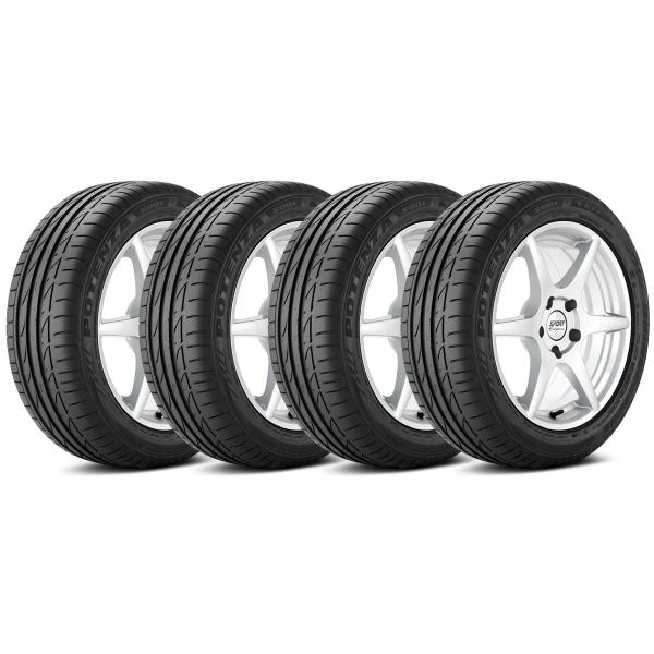 Kit 4 Pneus 225/45R19 Bridgestone Run Flat Potenza S001 92W