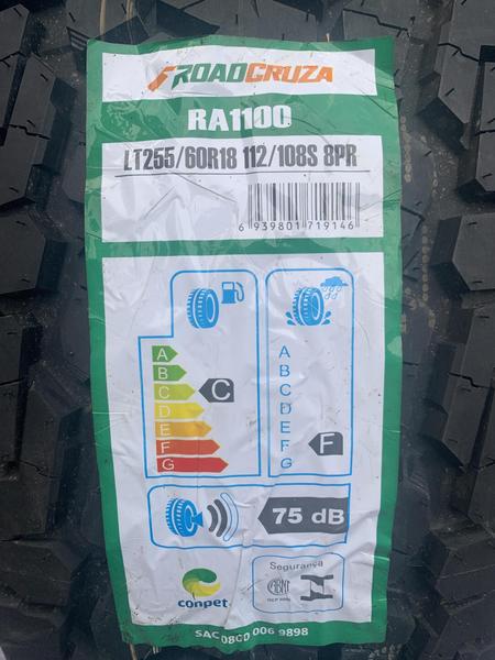 Imagem de Kit 4 pneus 255/60r18 112/108s 8pr ra1100 roadcruza