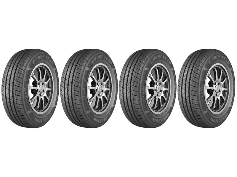 Kit 4 Pneus Aro 13” 175/70R13 Goodyear 82T - Direction Touring 2 Kit 4 Pneus Aro 13” 175/70R13 Goodyear 82T - Direction Touring 2
