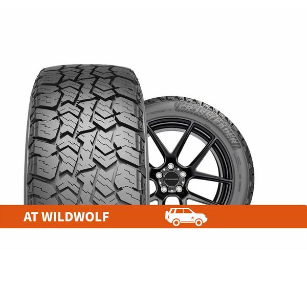 Imagem de Kit 4 pneus doublestar 225/60r17 99t wildwolf w01