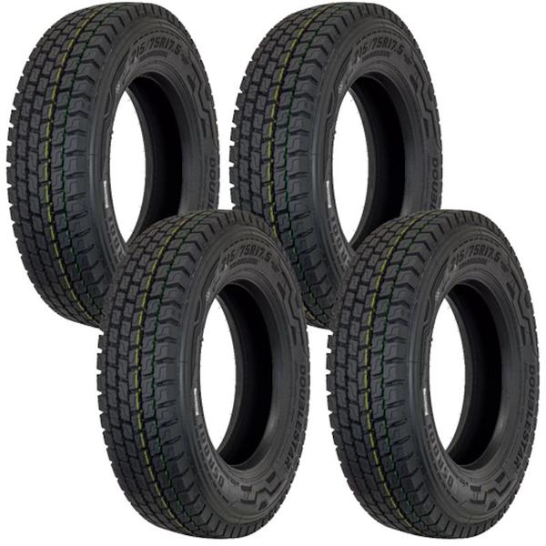 Imagem de Kit 4 pneus doublestar 235/75r17.5 18pr 143/141j tl dsrd01