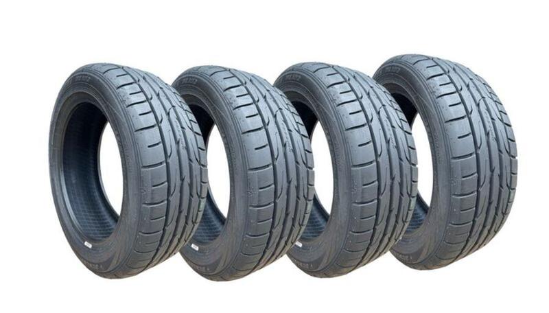 Imagem de Kit 4 Pneus Dunlop Aro 15 195/55R15 DIREZZA DZ 102 85V