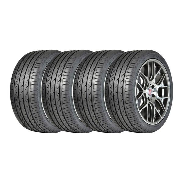 Imagem de Kit 4 Pneus Para Ford Ka Delinte Aro 15 195/55R15 DH2 85V