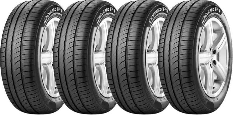 Imagem de Kit 4 Pneus Pirelli Aro 14 Cinturato P1 185/70R14 88H