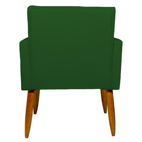 Imagem de Kit 4 Poltronas Decorativas Nina Para Sala Recepção Escritório Suede - Clique E Decore