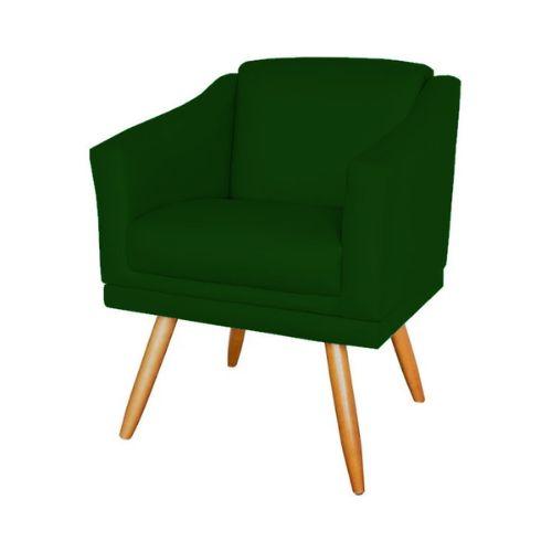 Imagem de Kit 4 Poltronas Decorativas San Diego Sala de Estar Tecido Veludo Verde Kimi Design