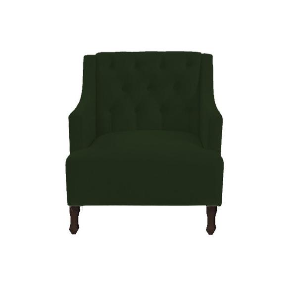 Imagem de Kit 4 poltronas genesis suede verde