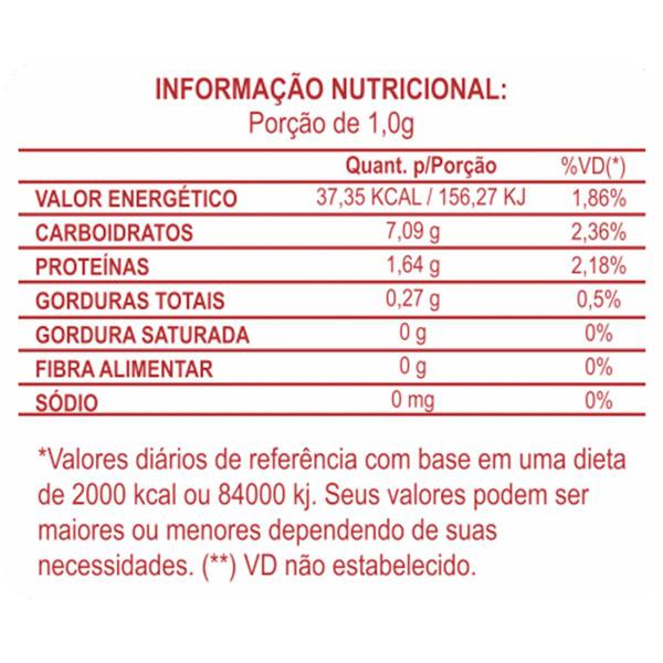 Imagem de Kit 4 Potes Guaraná em Pó Suplemento Alimentar Natural Sabor 100% Puro Original Proteína Natunéctar 80g