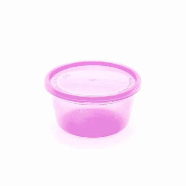 Imagem de Kit 4 Potes Infantis Multiuso 236ml Infanti Rosa e Roxo